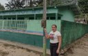 Adrienne Cidade solicita padrão de Energia Elétrica para escola Tomé Oliveira no Capanazinho