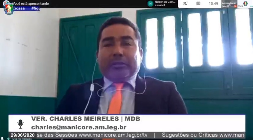  Charles Meireles repudia ação contra garimpeiros no rio Madeira 