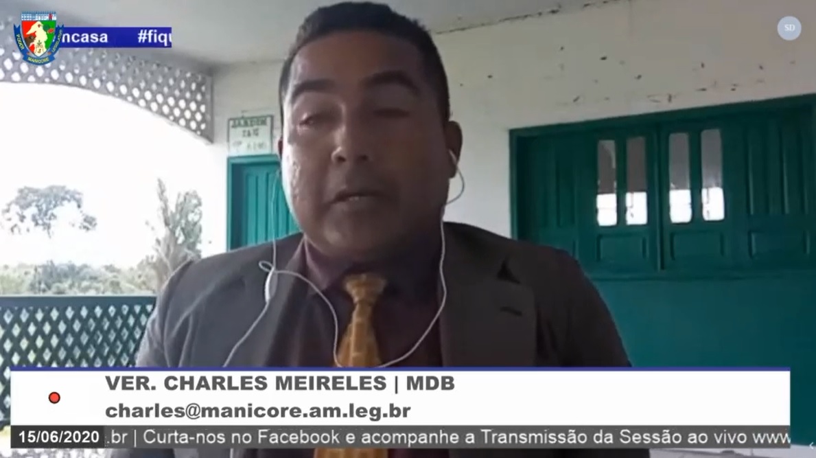 Charles Meireles solicita informações sobre despesas com Ambulanchas da Zona Rural