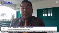 Charles Meireles solicita informações sobre despesas com Ambulanchas da Zona Rural