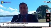 Charles Meireles solicita retomada das obras paralisadas do SPA do Distrito de Matupi