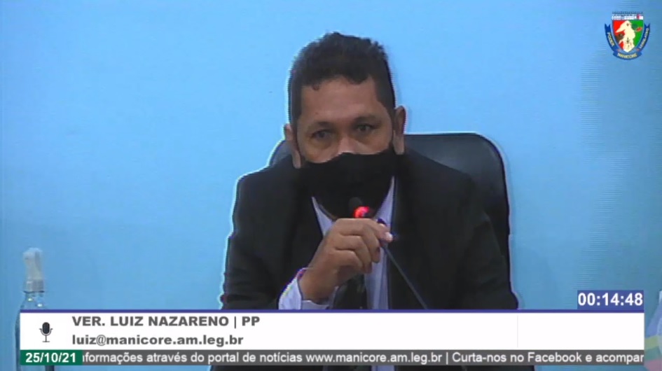 Citando assaltos e insegurança, Luiz Nazareno pede iluminação pública na Rua Antonio José Ferreira 