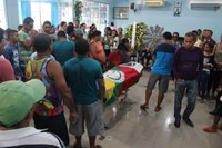 CORPO DA EX-VEREADORA ELIANE AMORIM É VELADO NA CÂMARA MUNICIPAL DE MANICORÉ