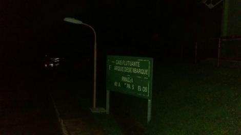 Junhão denúncia corte de energia elétrica no Terminal Hidroviário de Manicoré