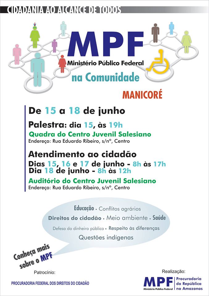 Manicoré recebe projeto MPF na Comunidade de 15 a 18 de Junho