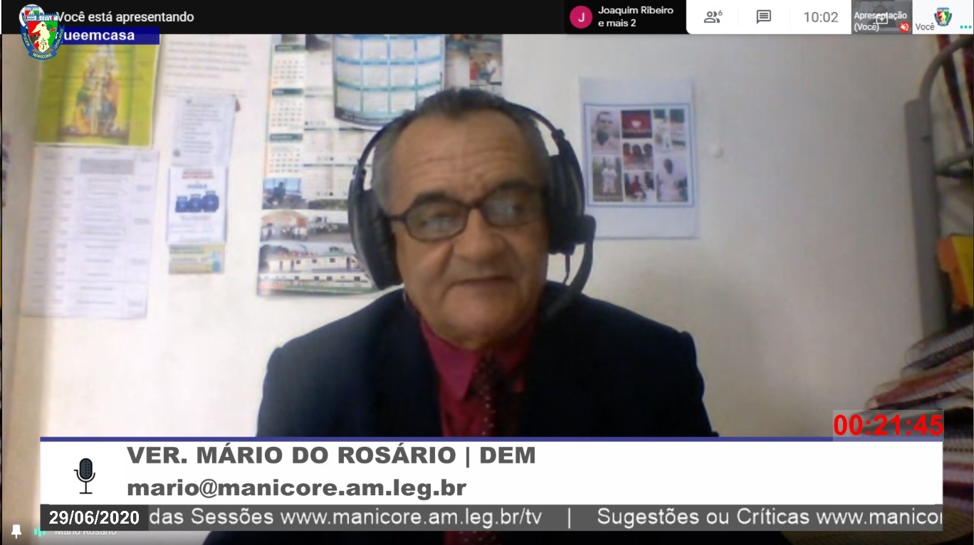 Mário do Rosário solicita Mecanização para atender produtores rurais da Região de Democracia