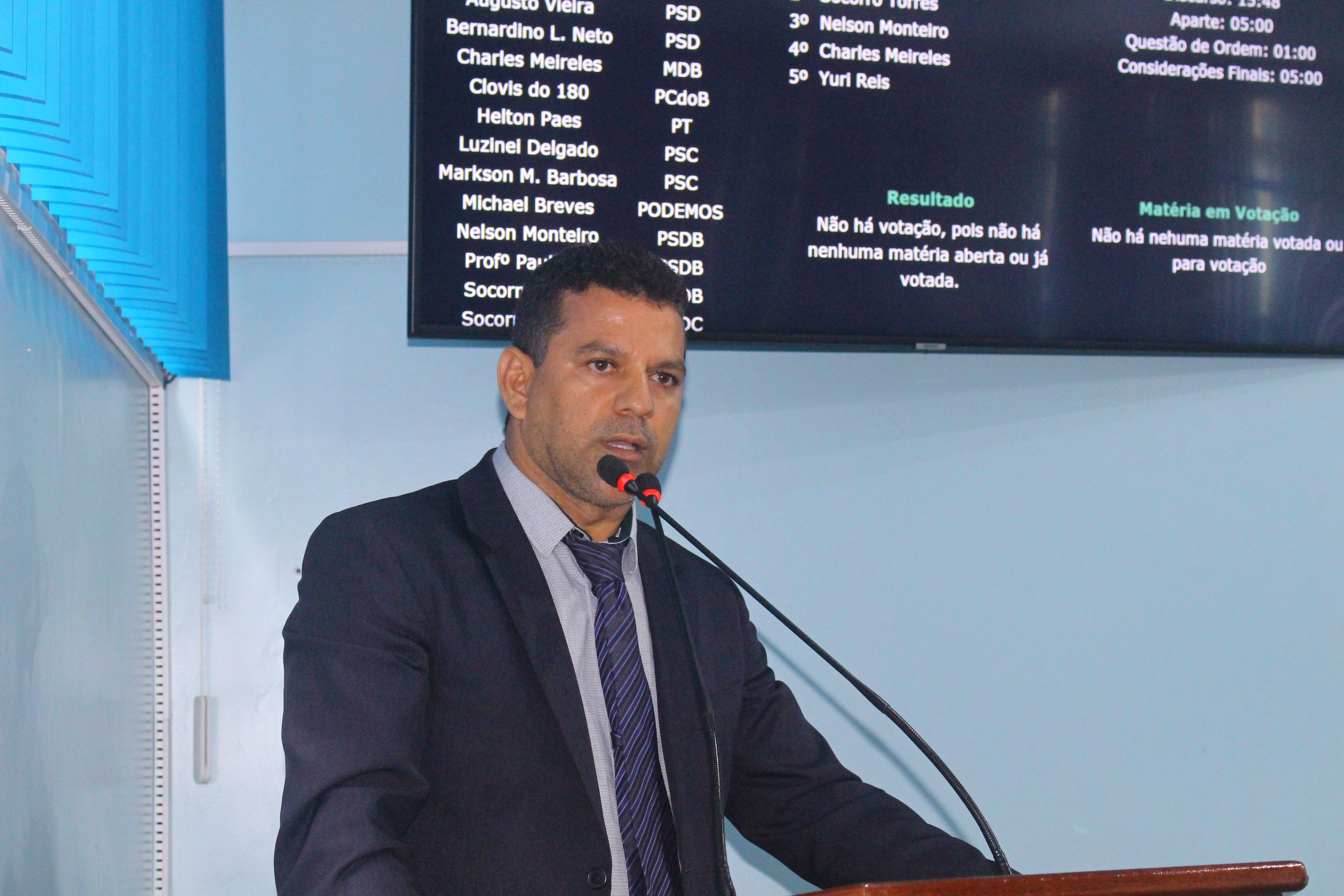 Markson Barbosa destaca greve dos professores da rede estadual de ensino em Manicoré