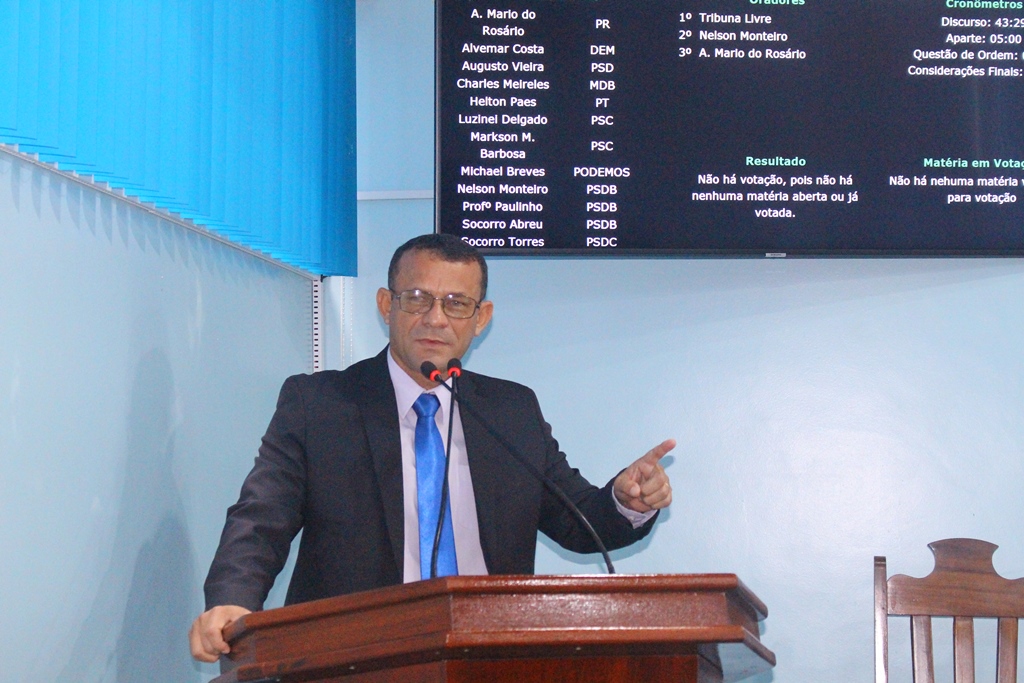 Nelson Monteiro apresenta proposta de projeto de Lei para municipalizar festa da Resex do Capanã Grande