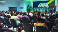 Presidente Neto e vereadores prestigiam novo elenco do CDC Manicoré