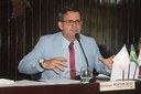 Presidente Newton Neto pede apoio para retirar famílias que estão em área de risco Presidente Newton Neto pede apoio para retirar famílias que estão em área de risco