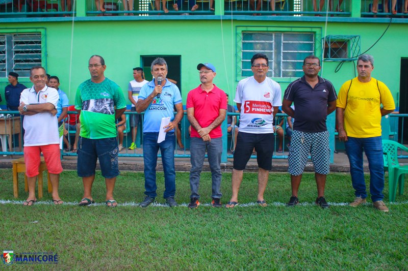 Vereadores de Manicoré prestigiaram Torneio inicio do 48°Campeonato Manicoreense de futebol.