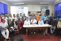 Vereadores participam do lançamento do projeto das contruções das escadas na zona rural
