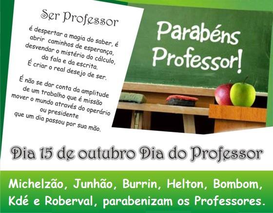 Vereadores prestam homenagem ao Dia do Professor e da Professora