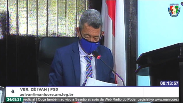 Zé Ivan apresenta moção de parabenizacão ao quadro jurídico da prefeitura de Manicoré