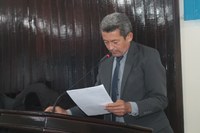 Zé Ivan apresenta votos de congratulação a presidente da Associação dos Moradores e Produtores de Matupi