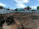 Zé Ivan fiscaliza andamento da obra da Praça da Bandeira Zé Ivan fiscaliza andamento da obra da Praça da Bandeira